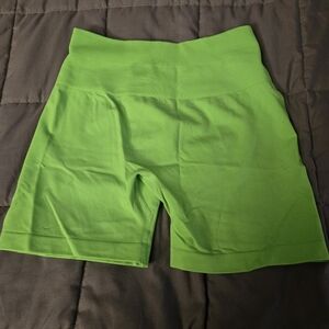 Vibrant Green Women's Shorts